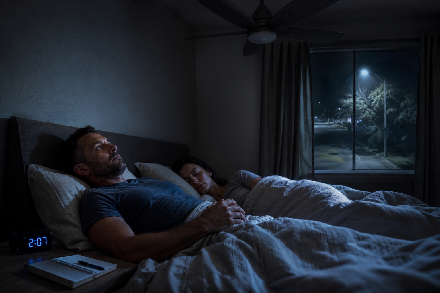How to Stop Overthinking at Night and Fall Asleep