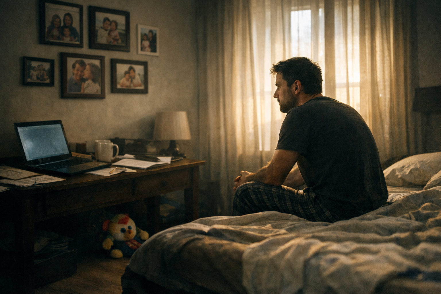 “Some days are more difficult to get out of bed than others”