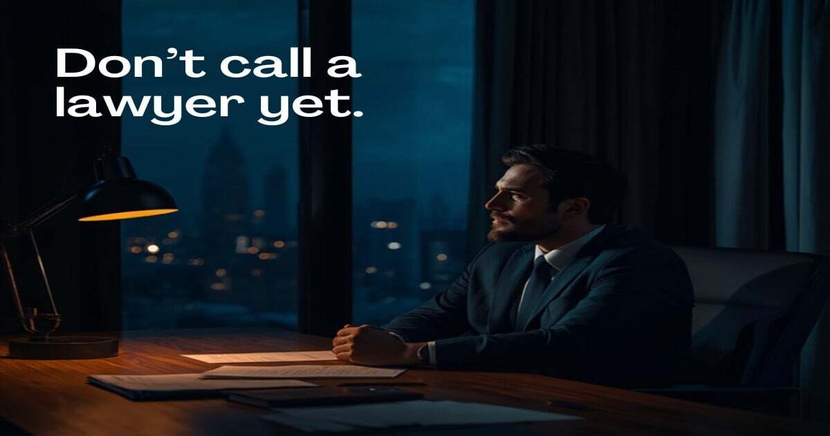 My Wife Wants a Divorce: What a Businessman Does First